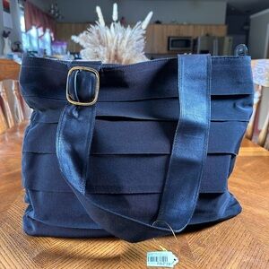 Hand Bag black Canvas